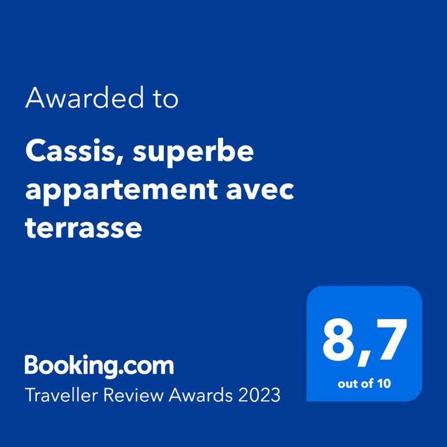 Cassis, Superbe Appartement Avec Terrasse Buitenkant foto